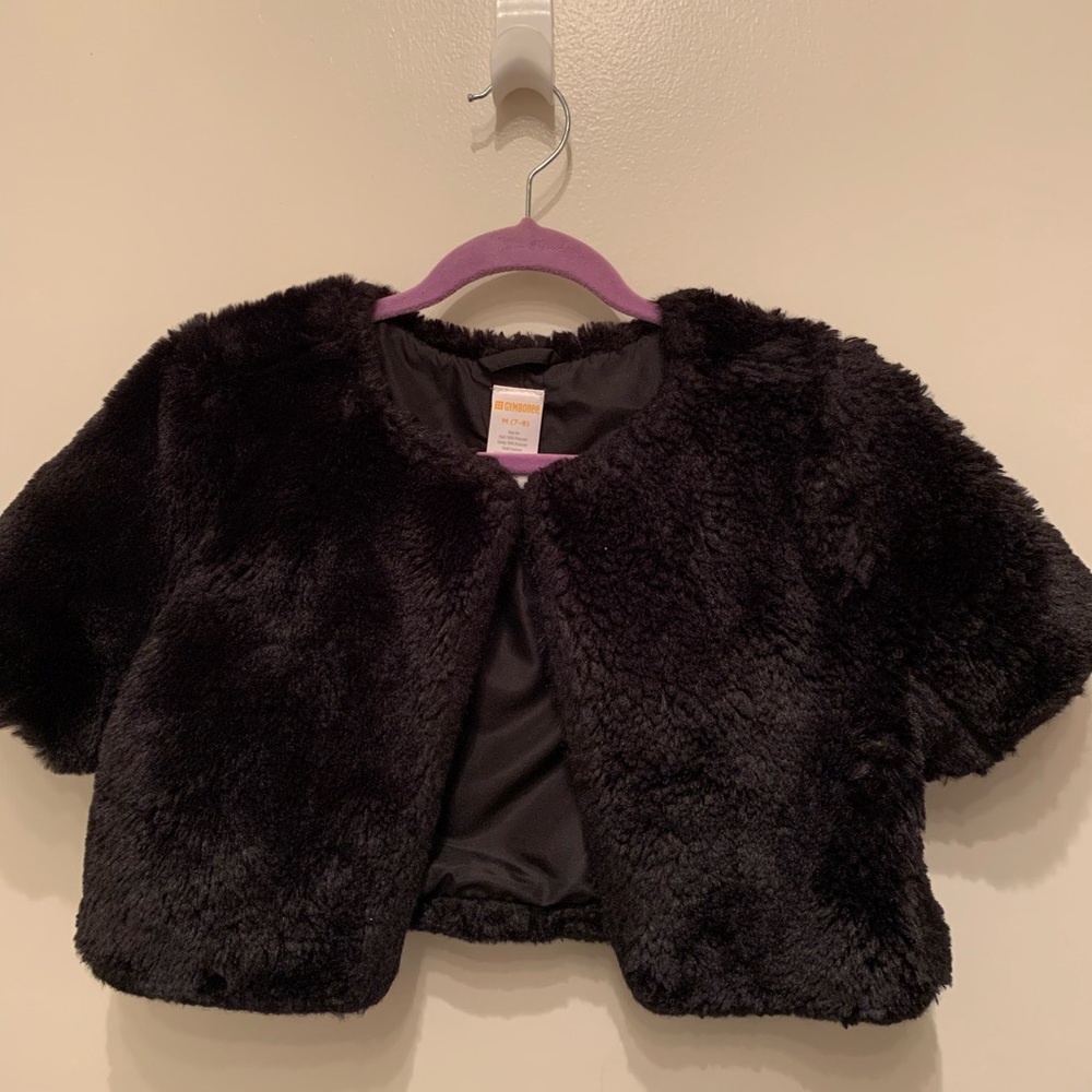 Gymboree Girls Fur Bolero